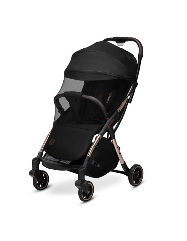 BN-LO-JULIE_ONE_BLACK_GOLD,Lionelo - Carucior sport Julie One, De la nastere, Greutate redusa, Cu accesorii, Cadru din aluminiu,