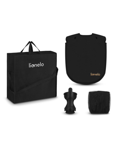BN-LO-JULIE_ONE_BLACK_GOLD,Lionelo - Carucior sport Julie One, De la nastere, Greutate redusa, Cu accesorii, Cadru din aluminiu,