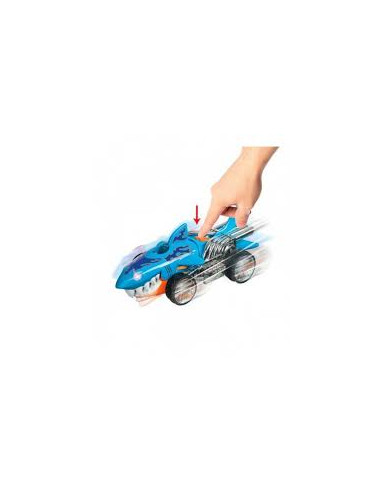 Masinuta Hot Wheels Monster Action - Sharkruiser, cu lumini si