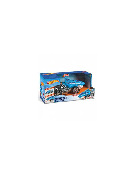 Masinuta Hot Wheels Monster Action - Sharkruiser, cu lumini si