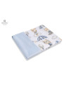 BN-6426972020633,MimiNu - Paturica pufoasa cu doua fete, Dimensiune 75x100 cm, Din tesatura de catifea si bumbac, Materiale cert