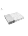 BN-6426972020756,MimiNu - Paturica pufoasa cu doua fete, Dimensiune 75x100 cm, Din tesatura minky si bumbac, Materiale certifica