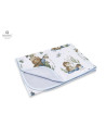 BN-6426972020763,MimiNu - Paturica moale cu doua fete, Dimensiune 75x100 cm, Din bumbac certificat Oeko Tex Standard 100, Design