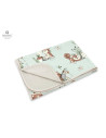 BN-6426972020770,MimiNu - Paturica moale cu doua fete, Dimensiune 75x100 cm, Din bumbac certificat Oeko Tex Standard 100, Design