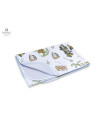 BN-6426972020794,MimiNu - Paturica moale cu doua fete, Dimensiune 75x100 cm, Din bumbac certificat Oeko Tex Standard 100, Design