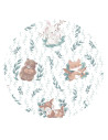BN-6426972020824,MimiNu - Paturica moale cu doua fete, Dimensiune 75x100 cm, Din bumbac certificat Oeko Tex Standard 100, Lulu N