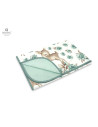 BN-6426972020862,MimiNu - Paturica moale cu doua fete, Dimensiune 75x100 cm, Din bumbac certificat Oeko Tex Standard 100, Sweet 