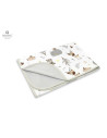 BN-6426972020886,MimiNu - Paturica moale cu doua fete, Dimensiune 75x100 cm, Din bumbac certificat Oeko Tex Standard 100, Forest