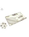 BN-6426972020954,MimiNu - Paturica moale cu doua fete, Dimensiune 75x100 cm, Din bumbac certificat Oeko Tex Standard 100, Design