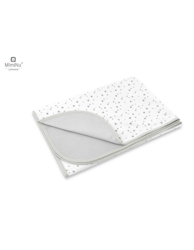 BN-6426972020992,MimiNu - Paturica moale cu doua fete, Dimensiune 75x100 cm, Din bumbac certificat Oeko Tex Standard 100, Mini G