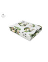 BN-6426972021197,MimiNu - Cearceaf cu elastic pentru patut leagan sau patut co-sleeper, Dimensiune 90x40 cm, Din bumbac certific