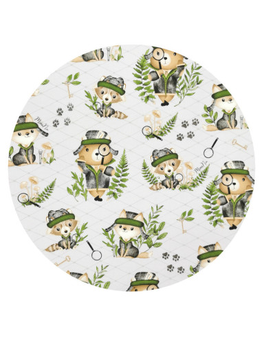 BN-6426972021319,MimiNu - Salteluta pentru carucior, Reversibila, Cu doua fete, Din catifea matlasata si bumbac, Materiale certi