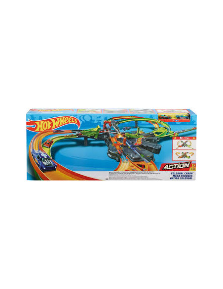 Set de joaca Hot Wheels Coliziuni colosale Set de joaca Hot Wheels Coliziuni colosale