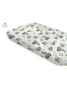 BN-6426972021890,Miminu - Cearceaf cu elastic, Din bumbac certificat Oeko Tex Standard 100, Pentru pat 160x80 cm, Design, Pirate
