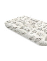 BN-6426972022002,Miminu - Cearceaf cu elastic, Din bumbac certificat Oeko Tex Standard 100, Pentru pat 160x80 cm, Design, Zoo On