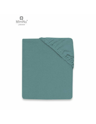 BN-6426972022071,MimiNu - Cearceaf cu elastic, Pentru pat 160x80 cm, Din terry, Material certificat Oeko Tex Standard 100, Nepal