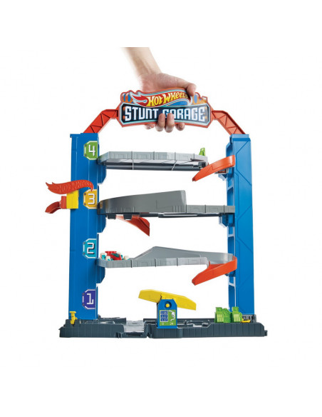 Set de joaca Mattel Hot Wheels Stunt Garage (garajul cu