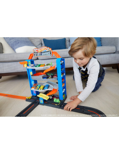 Set de joaca Mattel Hot Wheels Stunt Garage (garajul cu