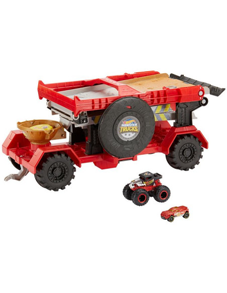Set de joaca Hot Wheels - Monster Trucks 2 in 1,GFR15