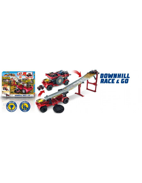 Set de joaca Hot Wheels - Monster Trucks 2 in 1,GFR15