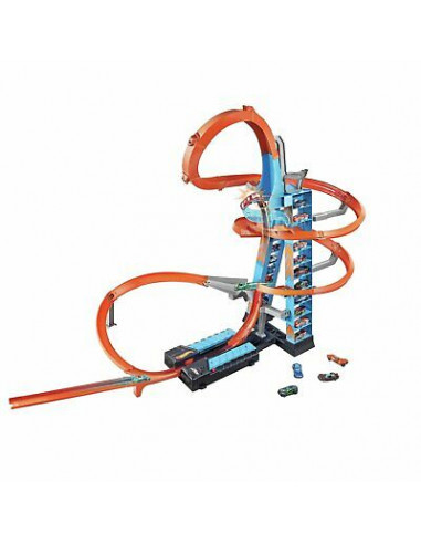 Set de Joaca Hot Wheels - Sky Crash Tower Car (Coliziuni in