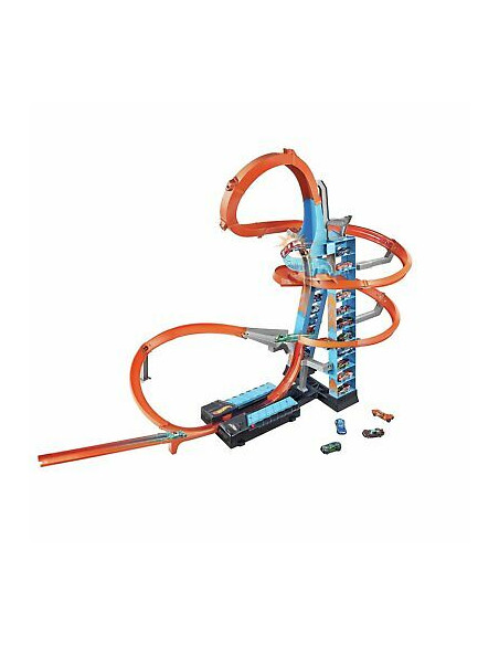 Set de Joaca Hot Wheels - Sky Crash Tower Car (Coliziuni in