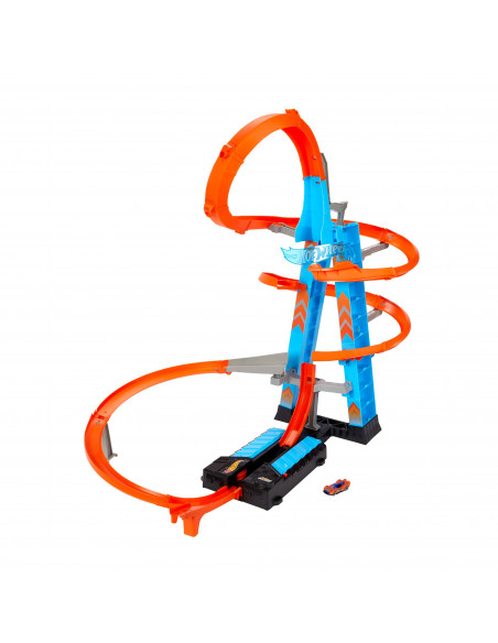 Set de Joaca Hot Wheels - Sky Crash Tower Car (Coliziuni in