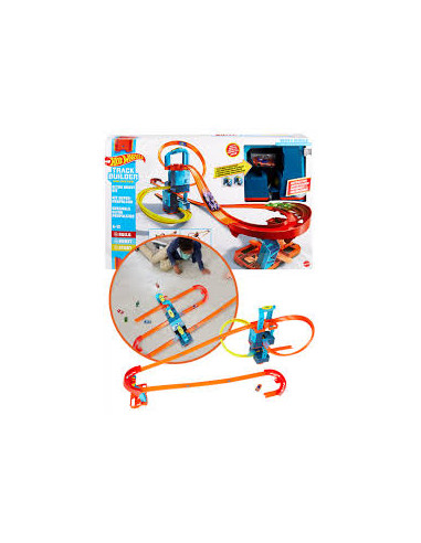 Set de joaca Hot Wheels Ultra Boost Kit Motorized (Pista de