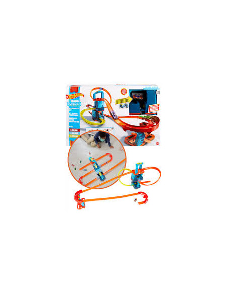 Set de joaca Hot Wheels Ultra Boost Kit Motorized (Pista de