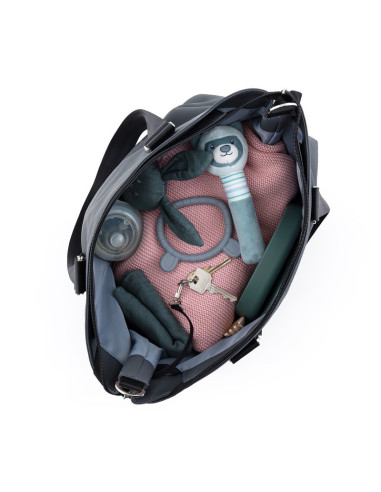 BN-508902,Petite&Mars - Geanta pentru mamici, Cu 6 buzunare, inclusiv termo si impermeabil, Cu saltea de infasat inclusa, 53 x 3 BN-508902,Petite&Mars - Geanta pentru mamici, Cu 6 buzunare, inclusiv termo si impermeabil, Cu saltea de infasat inclusa, 53 x 3