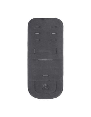 BN-503902,Petite&Mars - Salteluta pentru carucior din spuma cu memorie, Universala, Din bumbac 80 x 33 cm, Gri