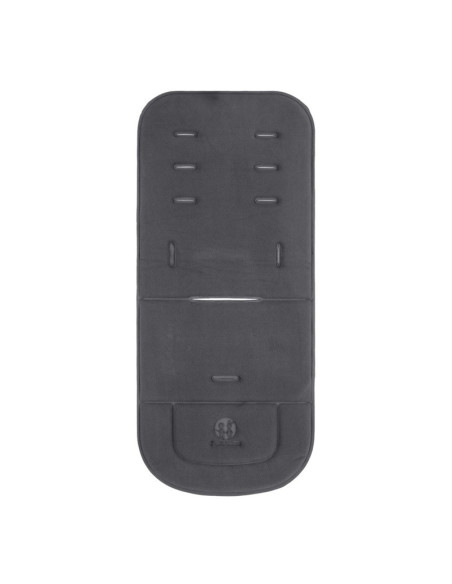 BN-503902,Petite&Mars - Salteluta pentru carucior din spuma cu memorie, Universala, Din bumbac 80 x 33 cm, Gri