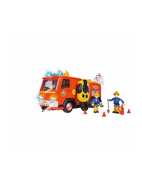Masina de pompieri Simba Fireman Sam Mega Deluxe Jupiter cu 2 Masina de pompieri Simba Fireman Sam Mega Deluxe Jupiter cu 2
