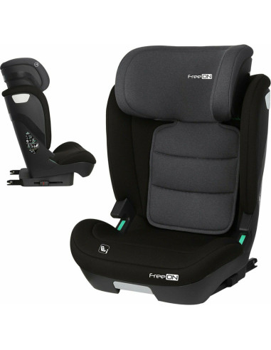 BN-47016,Scaun auto pentru copii, Rider, 100 - 150 cm/ 3 - 12 ani, Tehnologie Isofix, Cu spatar reglabil, Cu tetiera reglabila i
