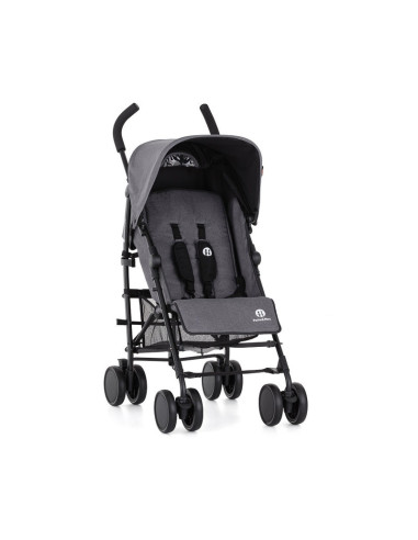 BN-438840,Petite&Mars - Carucior sport Musca, Cu spatar reglabil, Capotina XXL, Usor, 7.9 kg, 6 luni+, Conform cu standardul eur