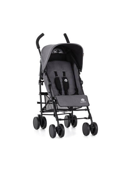 BN-438840,Petite&Mars - Carucior sport Musca, Cu spatar reglabil, Capotina XXL, Usor, 7.9 kg, 6 luni+, Conform cu standardul eur