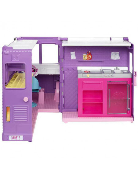 Set Mattel de Joaca Rulota cu Mancare Barbie,GMW07