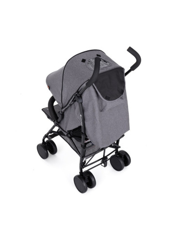 BN-438840,Petite&Mars - Carucior sport Musca, Cu spatar reglabil, Capotina XXL, Usor, 7.9 kg, 6 luni+, Conform cu standardul eur