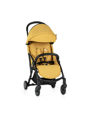 BN-460844,Petite&Mars - Carucior sport Up, Ultracompact si usor, 6 luni+, 5.8 kg, Bara detasabila, Sustine pana la 22 kg, Galben