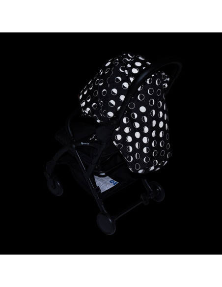 BN-460831,Petite&Mars - Carucior sport Up, Editie limitata, Capotina reflectorizanta, Ultracompact si usor, 6 luni+, 5.8 kg, Bar