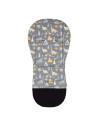 BN-503783,Petite&Mars - Husa pentru carucior din spuma cu memorie elastica, Editie limitata, Cu dinozauri, Utilizare fata-verso,