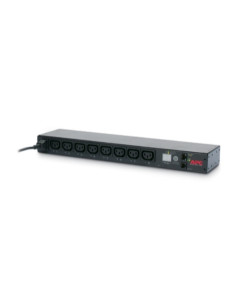 AP7920B,PDU APC, 1U pt. rack 19 inch, 8 prize IEC, intrare IEC, max 12 A, cablu 2 m, negru, "AP7920B" (include TV 3.50lei)