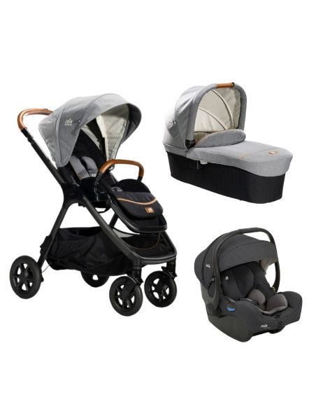 BB-C1404CASHA000trio,Joie - Carucior pentru copii multifunctional 3 in 1 Finiti Signature Carbon/Shale (Carucior Finiti Carbon +