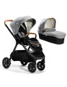 BB-C1817CALAG000trio,Joie - Carucior pentru copii multifunctional 3 in 1 Finiti Signature Carbon/Lagoon (Carucior Finiti Carbon 