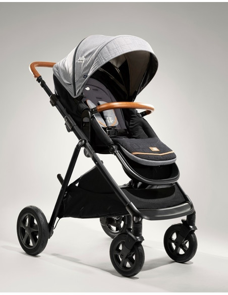 BB-D2104AABLK000BO,Joie - Carucior pentru copii multifunctional 3 in 1 Finiti Signature Carbon + Baza Isofix Encore (Carucior Fi