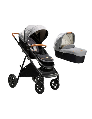 BB-D2104AABLK000BO,Joie - Carucior pentru copii multifunctional 3 in 1 Finiti Signature Carbon + Baza Isofix Encore (Carucior Fi