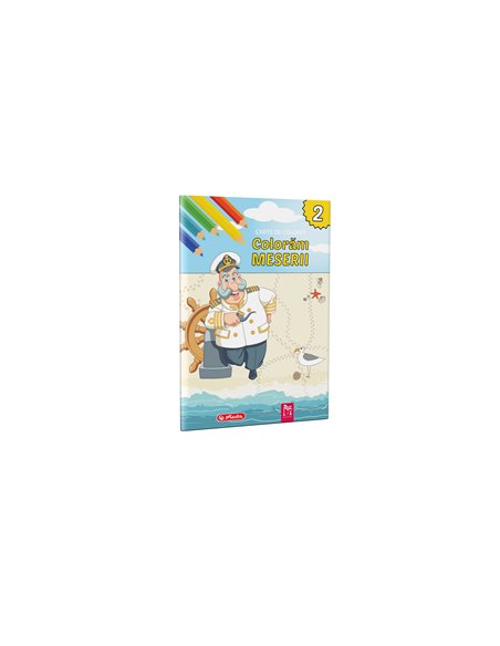 9493210,Carte de colorat Herlitz A4, 16 pagini, Meserii