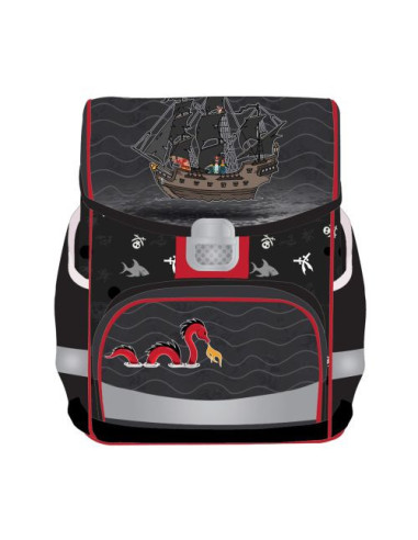 9493290,Ghiozdan herlitz fit, neechipat, dimensiune 35 x 26 x 17 cm, model sea dragon