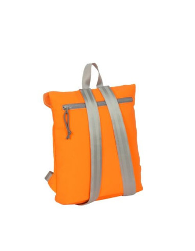 51.125532,Rucsac new rebels mart-los angeles rolltop mini, dimensiuni 27/8/33 cm, culoare portocaliu neon