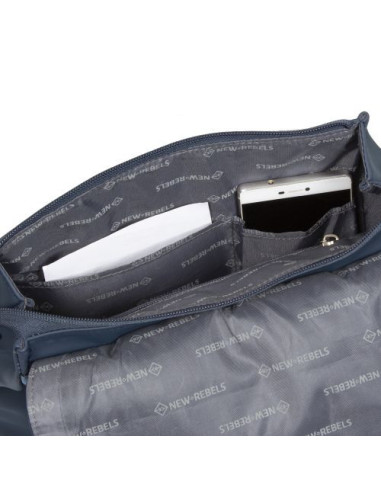 51.131202,Rucsac new rebels daley-washington, dimensiuni 25/13/40 cm, culoare albastru inchis